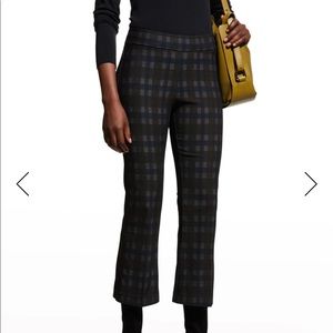 Avenue Montaigne
Leo Plaid Cropped Flare Pants